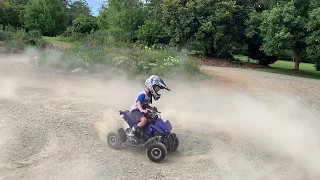 Kids 50cc Quad Bike 5 Year Old Toddler Burnout Donuts Drifting ATV