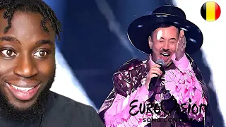 GUSTAPH BECAUSE OF YOU REACTION (BELGIUM EUROVISION 2023)