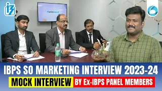 IBPS SO Marketing Officer Mock Interview 2023-24 | IBPS SO Marketing Interview Questions & Answer