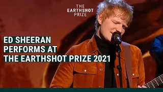 Ed Sheeran Performs Visiting Hours at The 2021 Earthshot Prize Awards #EarthshotPrize