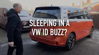Can you sleep in a VW ID Buzz?