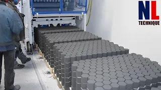 Amazing Concrete Blocks Manufacturing Process - Inside Massive Factory With Modern Technology