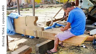 Boat restoration: preparing for the WORST by building an EMERGENCY tiller — Sailing Yabá #85