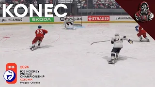 FINÁLE! |  NHL 24 - Mistrovství Světa 2024 #KONEC