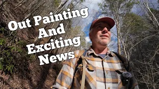 Plein Air Painting Goforth Creek