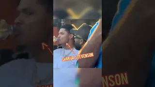 Shakur Stevenson trolls Devin Haney at a Houston club😂 #boxing