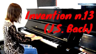 J.S. Bach: Two-Part Invention No. 13 in A minor (slow)