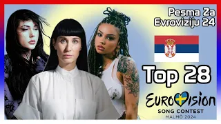 Pesma Za Evroviziju 2024: My Top 28 [w/ Ratings] | Eurovision Song Contest 2024