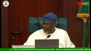 House of Reps. plenary