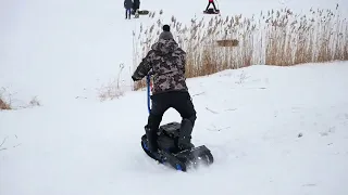 Лучший Зимний аппарат этого года в РОССИИ! Мотосноуборды СИБМАСТЕР !