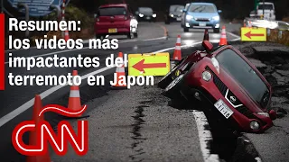 Resumen de las imágenes más impactantes del terremoto magnitud 7,5 en Japón