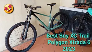 Polygon Xtrada 6 2023 Terbaru Pakai Fork Suntour X1 Black Stanchion Gahar Habis!