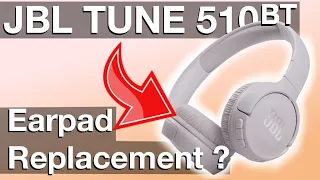 Ear pad replacement on JBL TUNE510BT headphones (How to instructions)