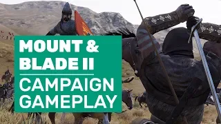 Mount & Blade 2: Bannerlord Campaign Gameplay | World Map, Towns And Chicken Murder