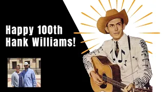 HANK WILLIAMS SR. 100th birthday! 🎸🎵 September 17, 2023 His music touched our hearts and souls.