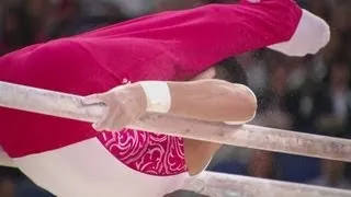 China's Feng Zhe Wins Artistic Parallel Bars Gold - London 2012 Olympics