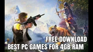 Top 10 4GB Ram Best PC Games Till 2019 - Medium Specs Games Download