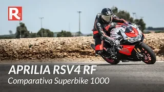 Aprilia RSV4 RF 2018 - Prova in pista - Comparativa Superbike 2018