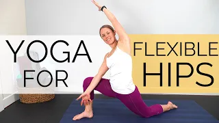 HIP PAIN + HIP TIGHTNESS RELIEF | Yoga Flow to Open Up Those Hips & Get That Range of Motion Back