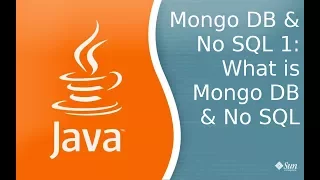 Mongo & NoSql 1: Что такое NoSql & Mongo DB