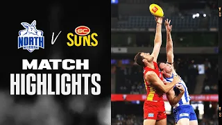 North Melbourne v Gold Coast Suns Highlights | Round 23, 2022 | AFL