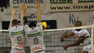 Highlights di Kioene Padova-Itas Trentino 3-0 test match a Sedico