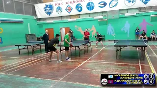 МГУ - МАИ Данилович, Ван - Савинов, Нефедов #RUSSIAN #Championships #tabletennis #настольныйтеннис