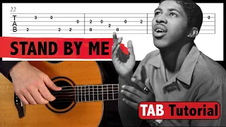 Stand By Me - Easy Fingerstyle Guitar TAB + TUTORIAL