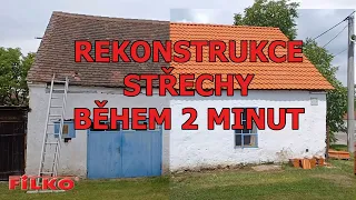 Rekonstrukce střechy ve 2 minutách