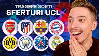 AVEM CELE MAI TARI SFERTURI UEFA CHAMPIONS LEAGUE DIN ISTORIE IN 2024 DUPA TRAGEREA LA SORTI UCL!