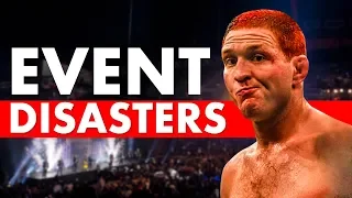 10 Most Disastrous Events in MMA History