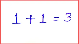 1+1=3  proof ।। 🧠🧠🧠🧠