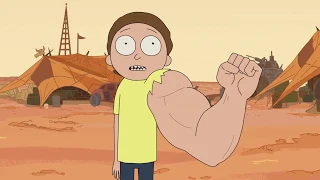 Rick and Morty: Fighting Arm Scene