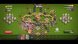 Noob Challenge On The Dark Ages King || Clash Of Clans!