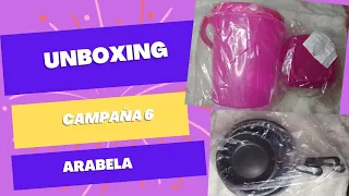 Unboxing campaña 6 Arabela¡Acompáñame a ver este video! #unboxing#arabela#abriendocaja