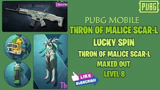 Thorn of Malice Scar L Maxed Out Level 8 🔥 | PUBG Lucky Spin