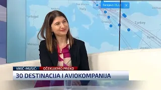 Vikić-Musić: Aerodrom Sarajevo nastavlja sa uvođenjem novih linija