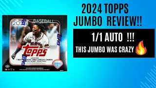 💥1/1 AUTO💥2024 Topps Series 1 Jumbo Box!! 🔥🔥🔥