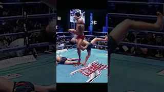 Buakaw CRAZY Flying Knee 😳  #shorts