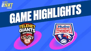 Telenet Giants Antwerp vs. Hubo Limburg United - Game Highlights