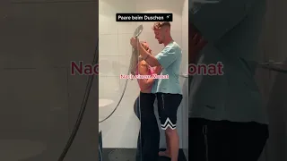 Paare beim Duschen🚿😂 #shorts #jonathanundalina #couple #comedy