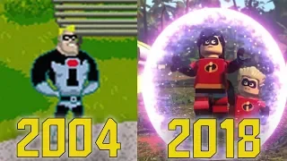 Evolution Of The Incredibles In Games (2004-2018)