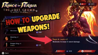 How to Upgrade Weapons & Amulets in Prince of Persia the Lost Crown