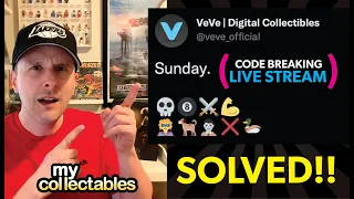 Veve Code-Breaking Livestream!! Deadpool Corps Solved!!!