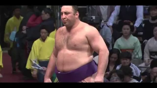 Kaisei vs Tochinoshin - Kyushu 2018 - Day 4