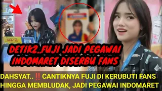 DETIK-DET!K‼️CANTIKNYA FUJI JADI PEGAWAI INDOMARET DI SERBUU FANS MEMBELUDAKKK