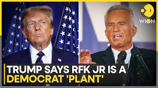 US: Donald Trump calls RFK Jr a ‘Democrat plant,’ says voting for him is a ‘wasted protest vote’