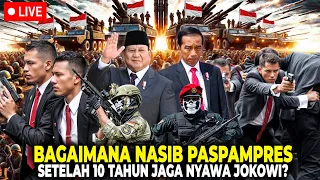 BAKAL JAGA NYAWA PRABOWO? Beginilah Nasib Paspampres Setelah 10 Tahun Menjaga Nyawa Jokowi