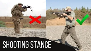 Correct Shooting Stance for balancing speed and accuracy