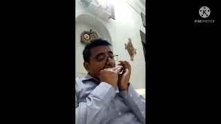 Main shayar to nehi on harmonica